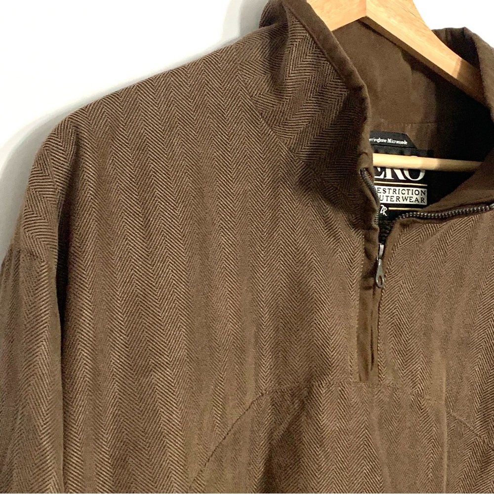 Golf Jacket Zero Restriction Herringbone Microfib… - image 3